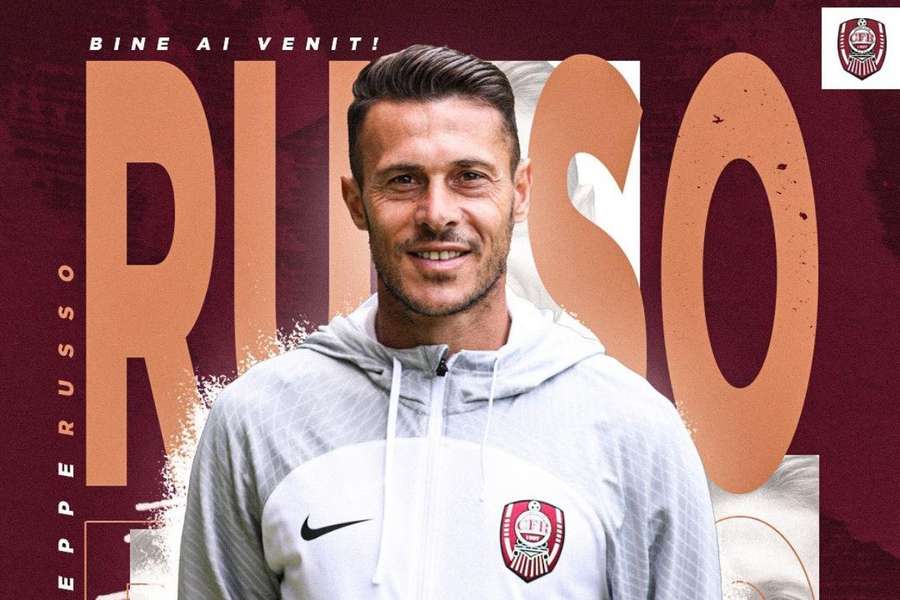 Giuseppe Russo, antrenorul secund de la CFR Cluj