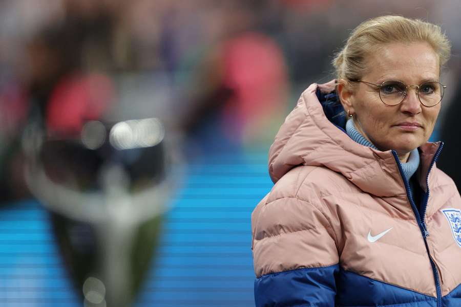 England head coach Sarina Wiegman