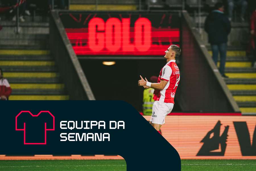 Lagerbielke estreou-se a marcar pelo SC Braga