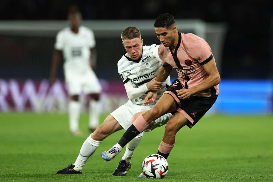 Hakimi fez a antevisão à partida com o Arsenal