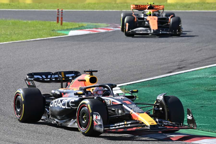 Red Bull driver Max Verstappen could lift the drivers' title next month in Qatar after winning the Japanese Grand Prix