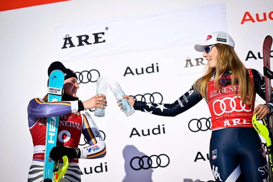 Spannung pur - Aicher und Shiffrin fahren um den Gesamtweltcup