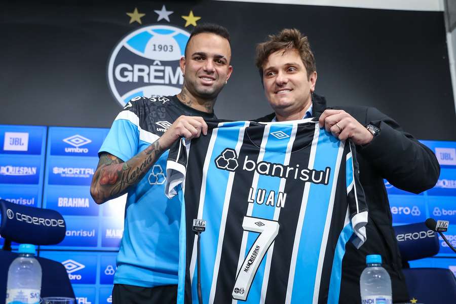 Luan voltará a vestir a camisa 7 do Grêmio