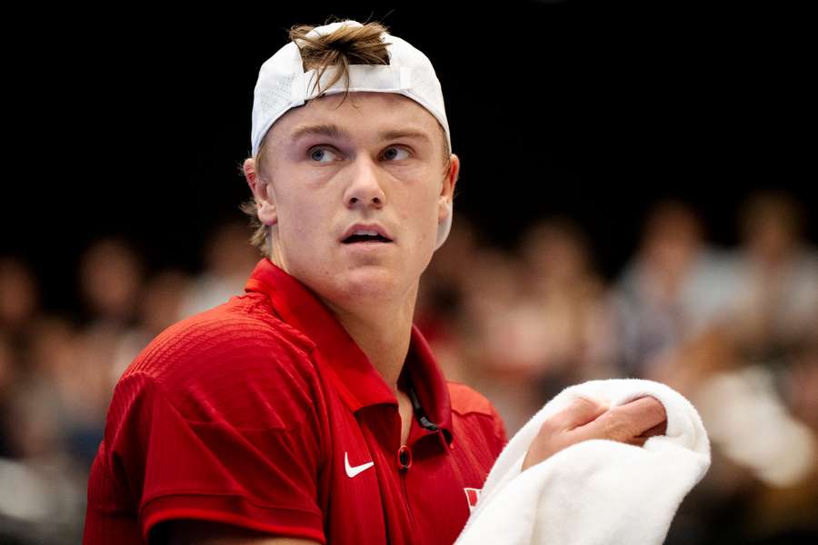 Rune en Coupe Davis. Rune en Coupe Davis.