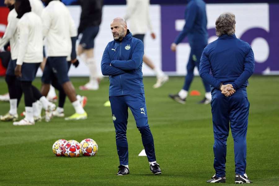 Bosz leidt de dinsdagtraining