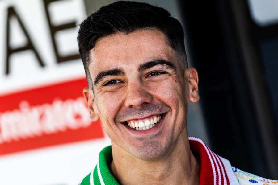 Ciclista Iúri Leitão