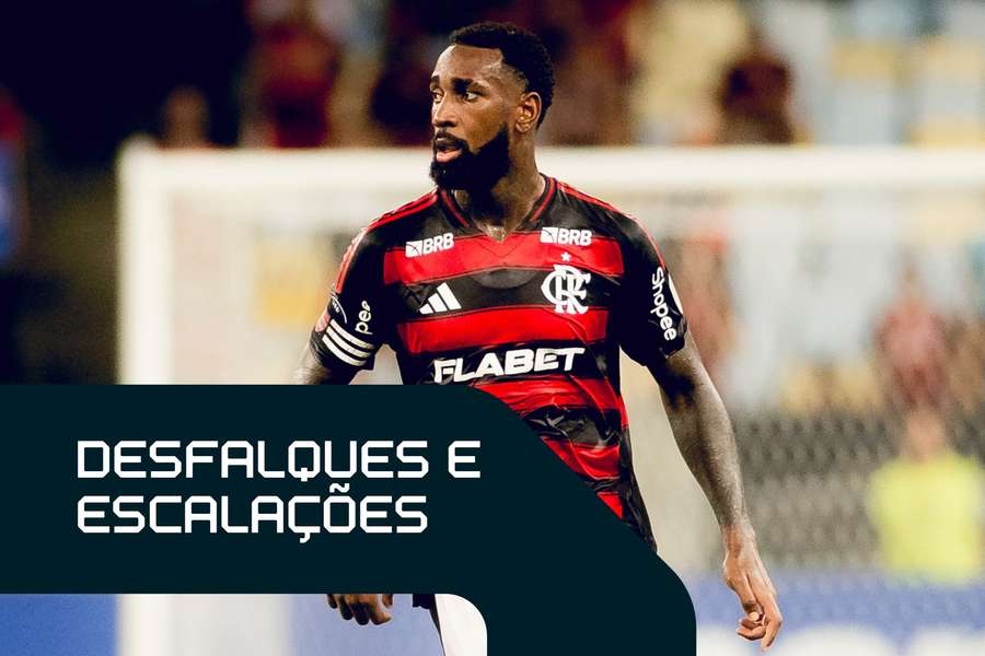 Gerson está suspenso e desfalca Flamengo contra Botafogo