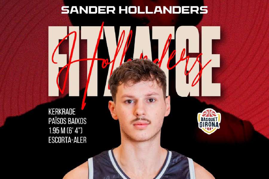 Hollanders, nuevo jugador del Basquet Girona