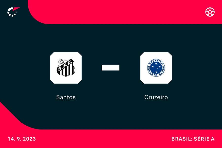 Em situação difícil, Santos e Cruzeiro se enfrentam nesta quinta-feira (14)