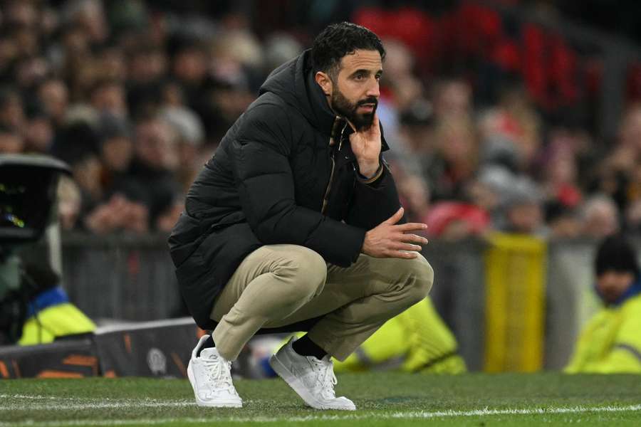 Manchester United manager Ruben Amorim