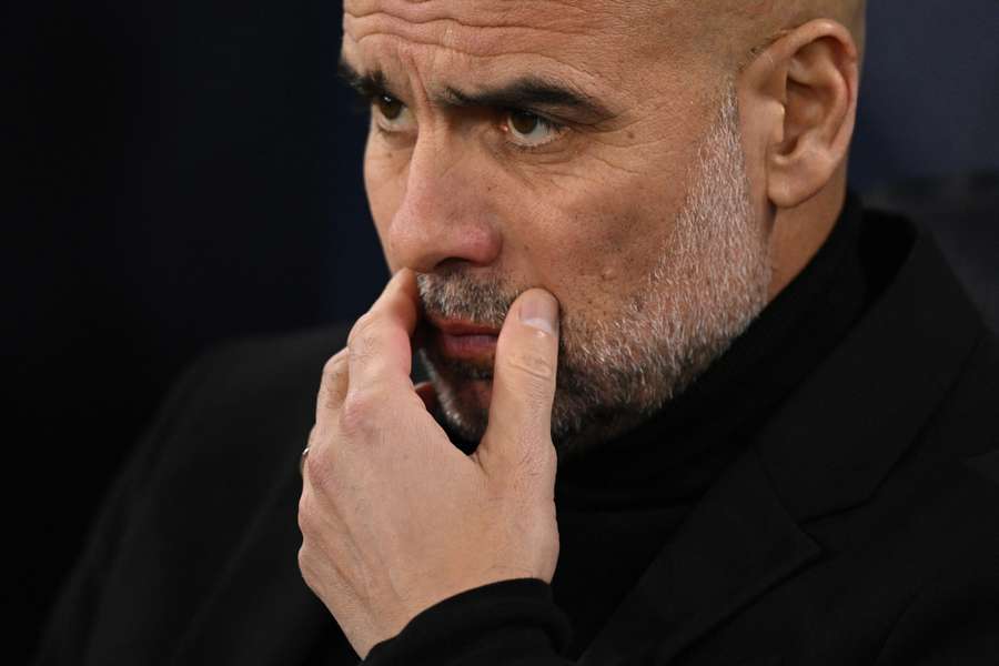 Pep Guardiola insists that Man City are third-favourites to win the Premier League this season