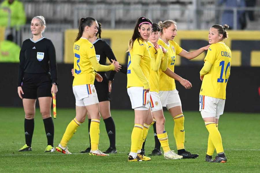 Naționala feminină de fotbal rămâne fără victorie în Liga Națiunilor