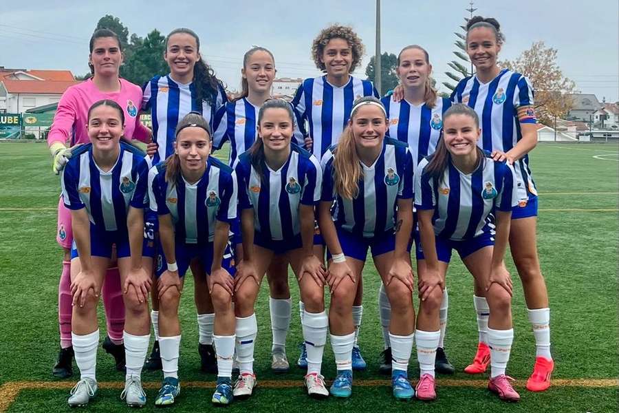 Equipa feminina do FC Porto em destaque na terceira divisão
