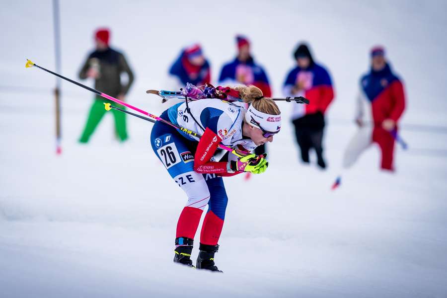 Markéta Davidová zajela v Lenzerheide nejlepší výsledek v sezoně.