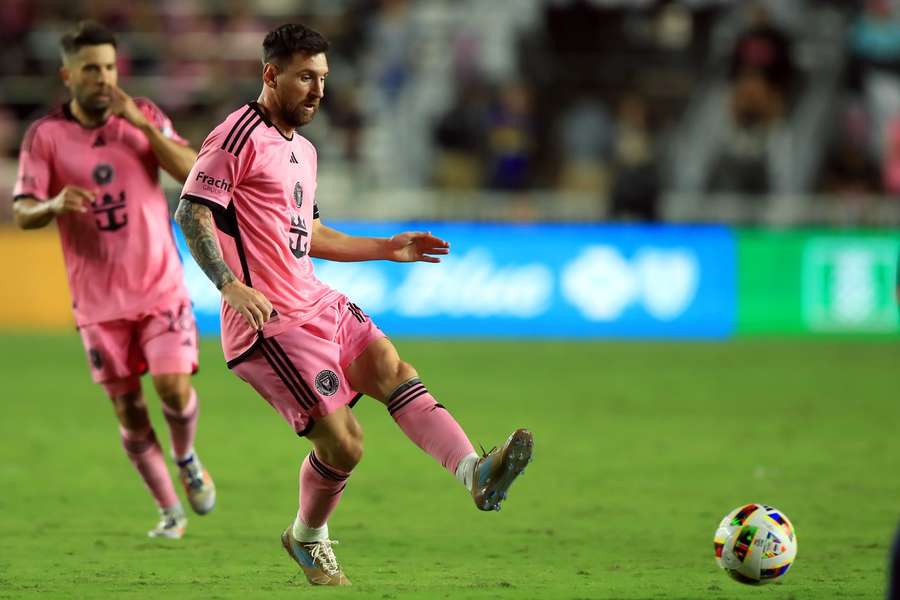 Messi scoorde een hattrick tegen New England Revolution