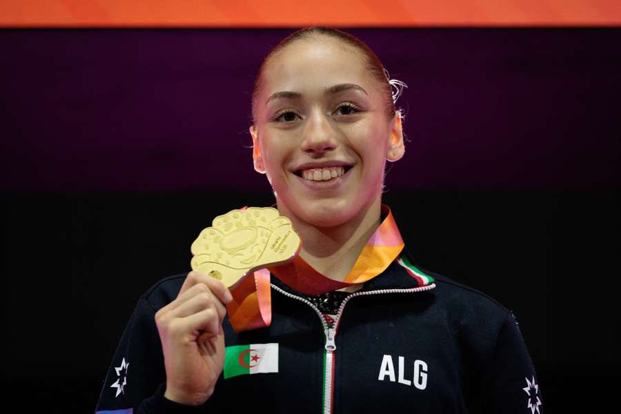 Kaylia Nemour venceu pela Argélia Kaylia Nemour venceu pela Argélia