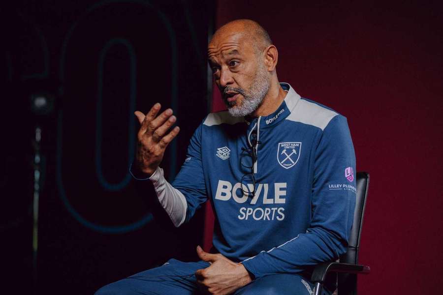 Nuno Espírito Santo frustrado no West Ham