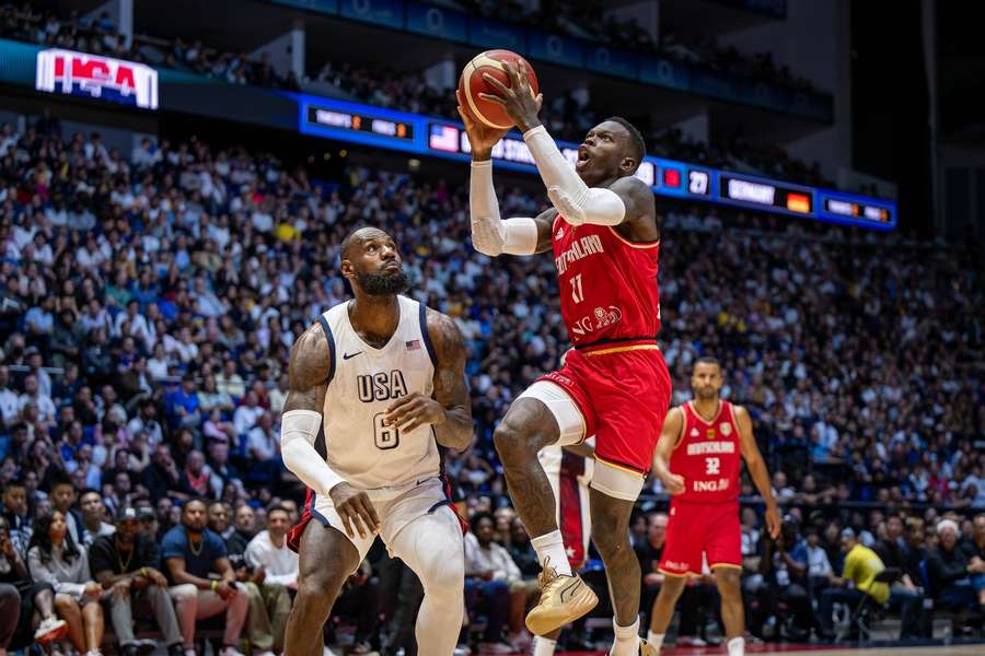 Dennis Schröder gegen die USA.