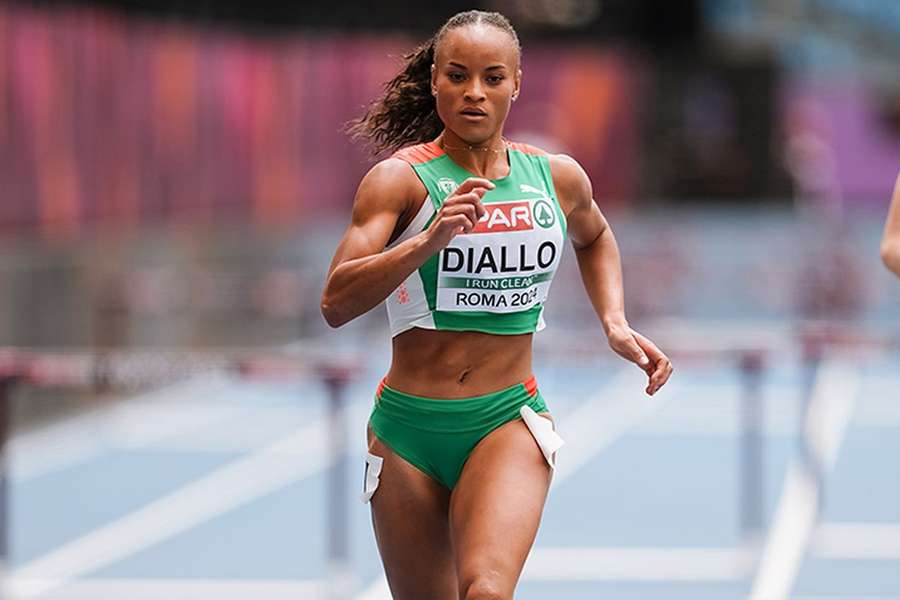 Fatoumata Diallo bateu recorde e qualificou-se para os Olímpicos