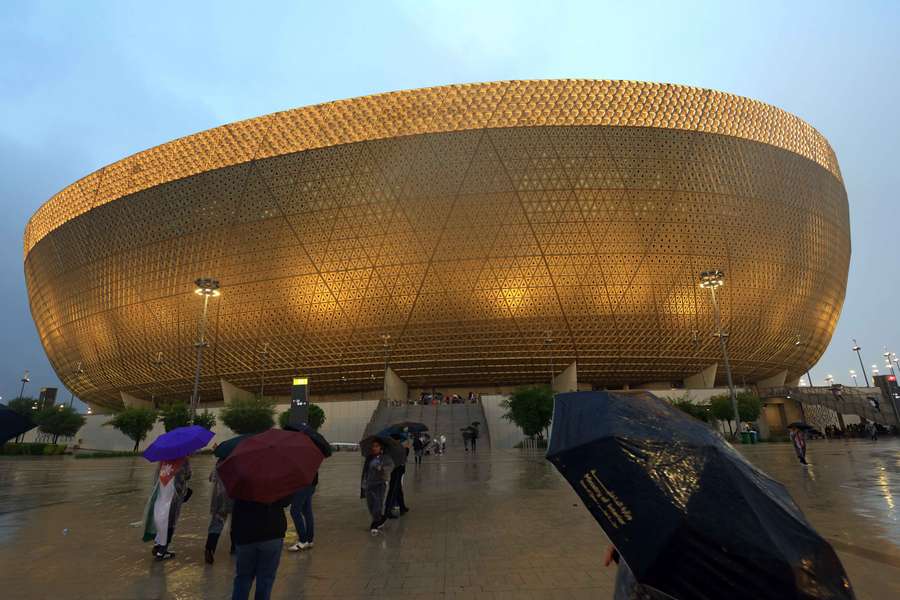 The Lusail Stadium in Qatar 