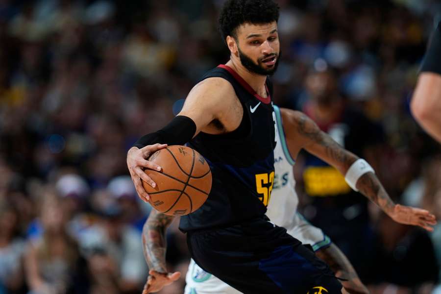 Jamal Murray tijdens de laatste play-offs