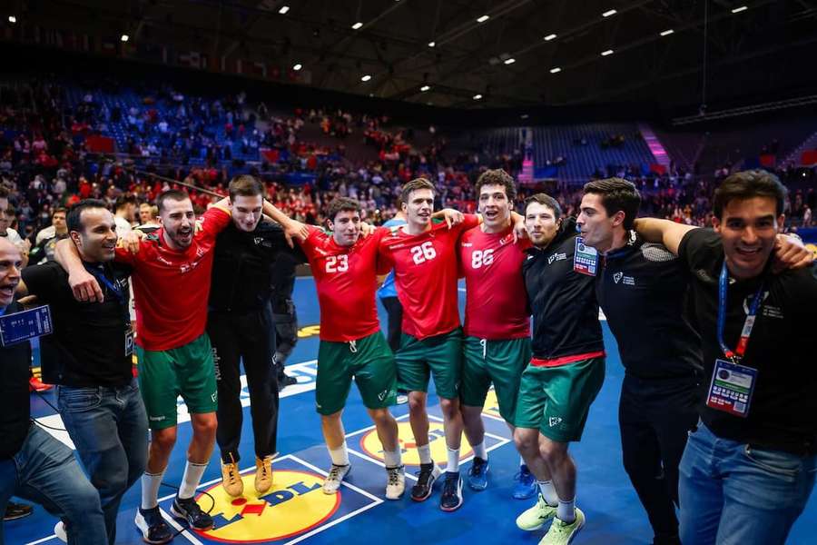 Portugal festeja contra a Alemanha