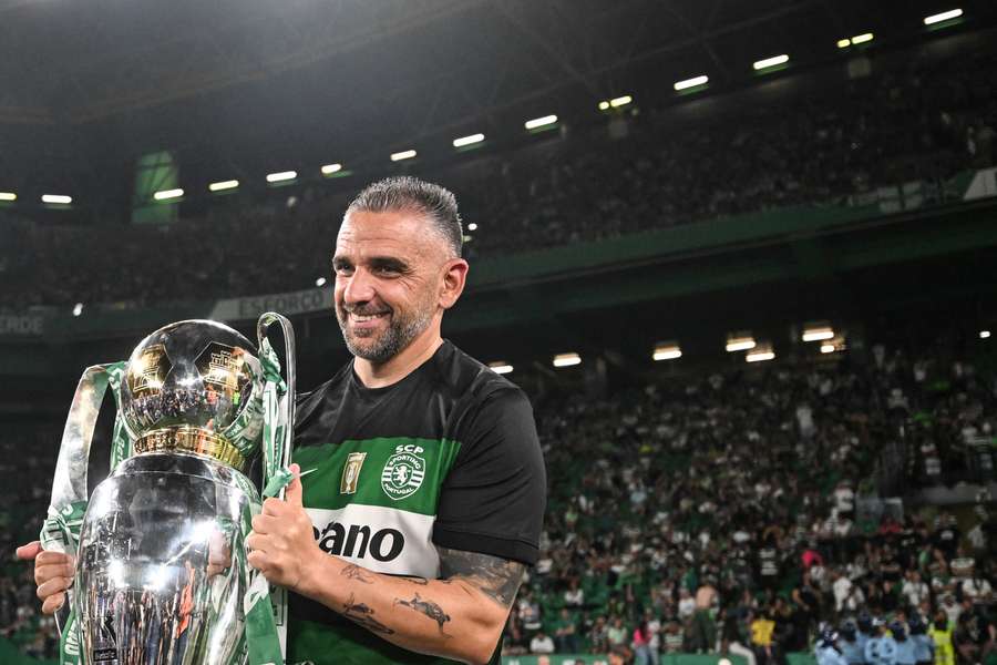 Rui Borges sagrou-se campeão pelo Sporting