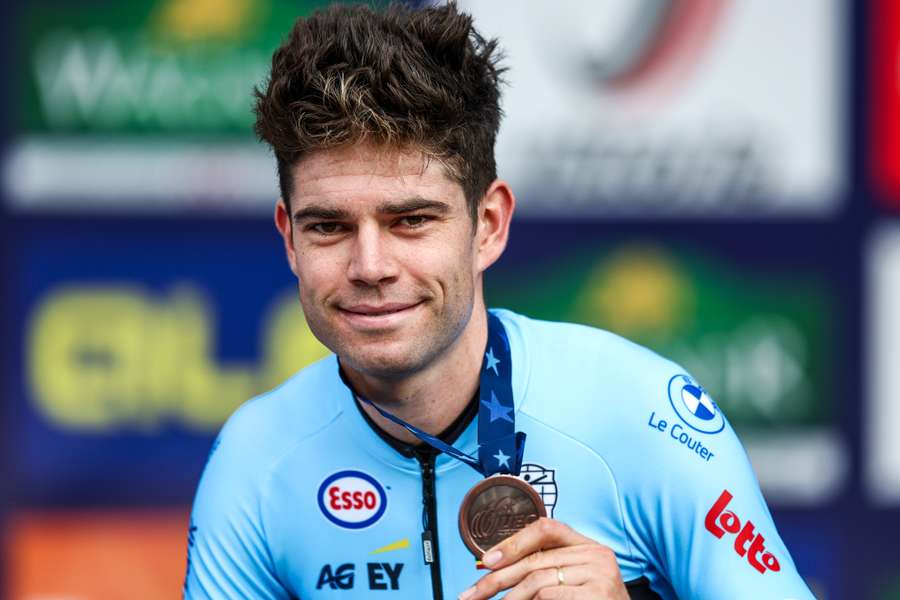 Van Aert op het EK van afgelopen zomer