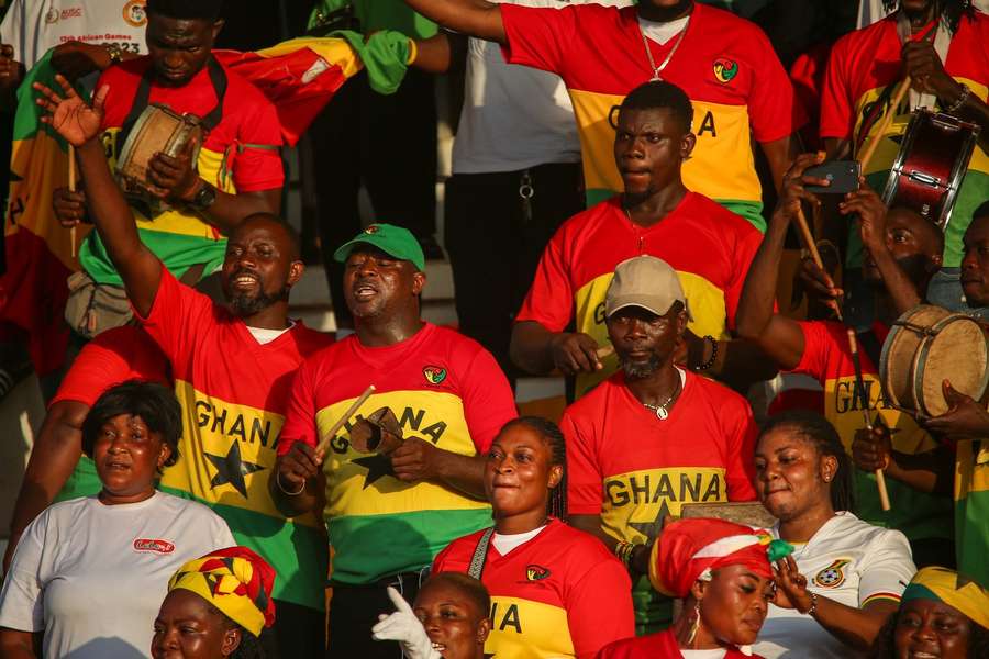 Fans van Ghana