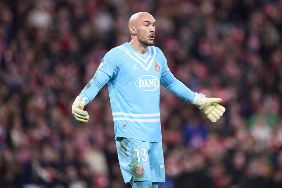 Dmitrovic, portero del Espanyol Dmitrovic, portero del Espanyol