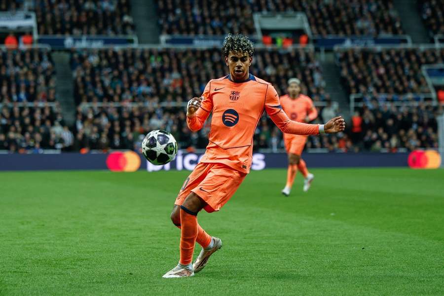 Lamine Yamal fez cinco gols nas últimas quatro partidas