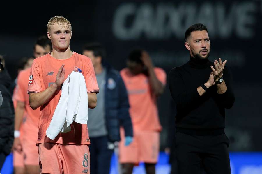 Farioli aplaude adeptos do FC Porto