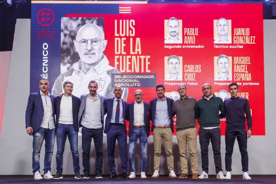 Estos son los ayudantes de Luis De la Fuente en la selección española