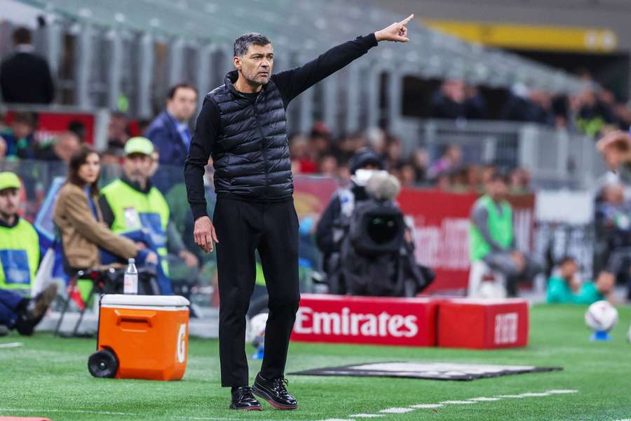 Sergio Conceição con il Milan Sergio Conceição con il Milan