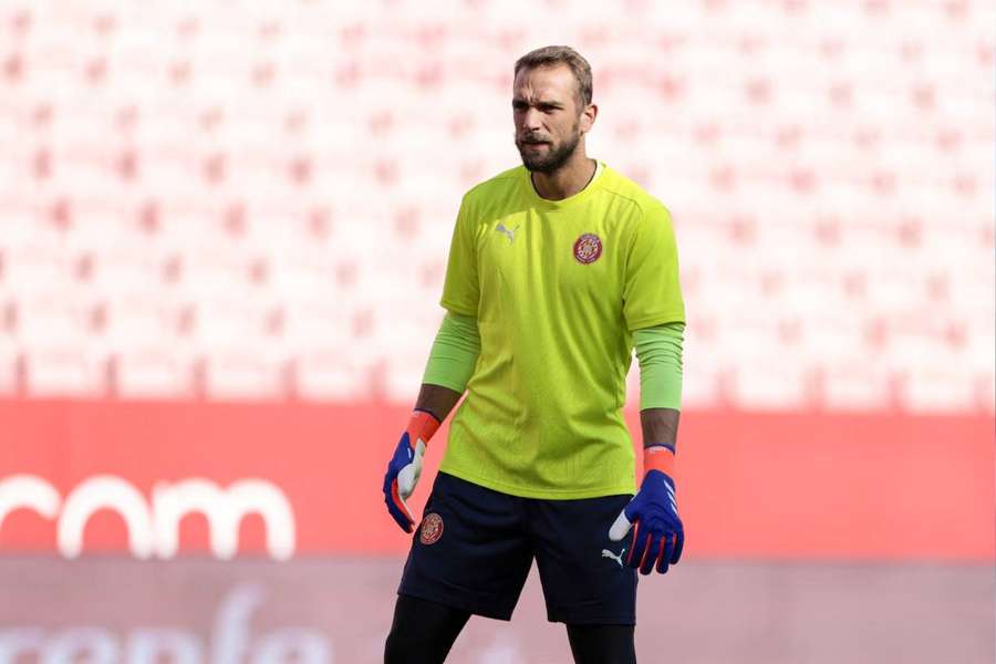 Pau López, jugador del Girona