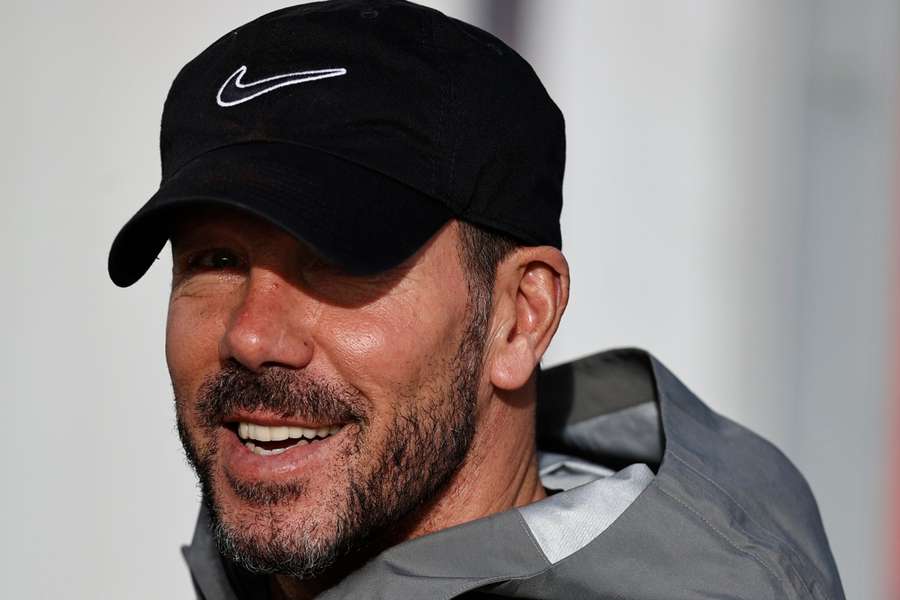 Diego Pablo Simeone falou aos jornalistas