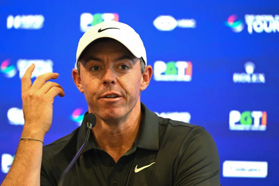 Northern Ireland's Rory McIlroy during a media briefing for the India Championship in New Delhi