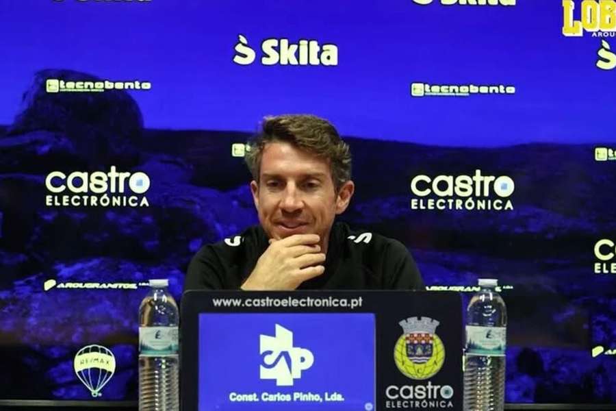 Vasco Seabra, treinador do Arouca Vasco Seabra, treinador do Arouca