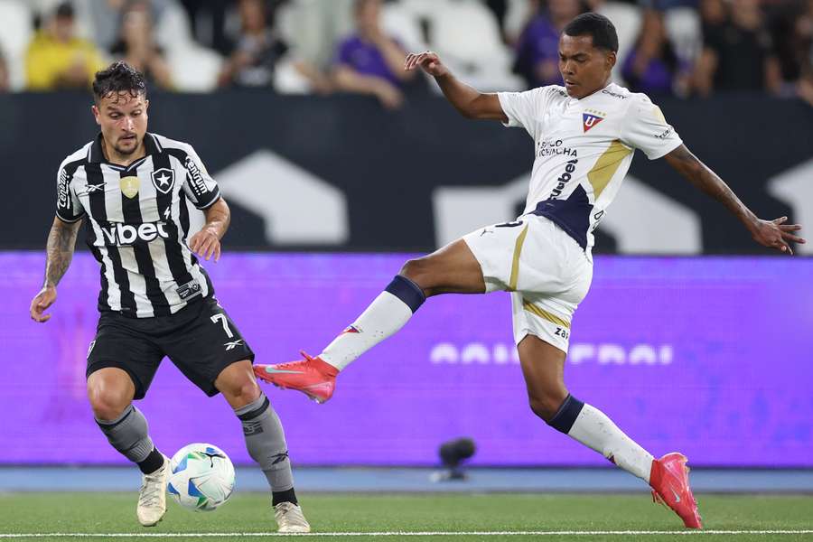 O Botafogo venceu por 1 a 0 na ida