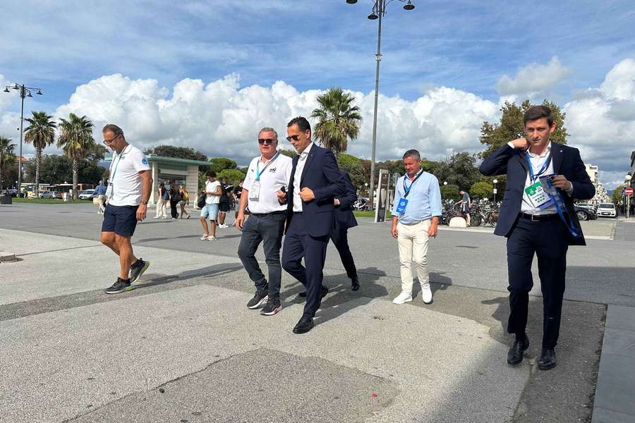 Pedro Proença em Viareggio