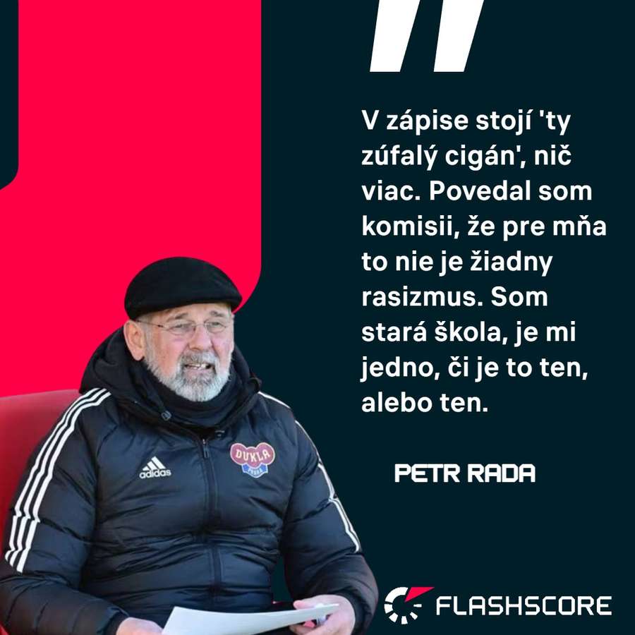 Vyhlásenie Petra Radu.