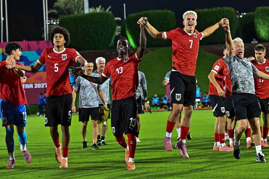 Após uma vitória sensacional frente à Itália, a seleção austríaca de sub-17 está na final do Mundial.