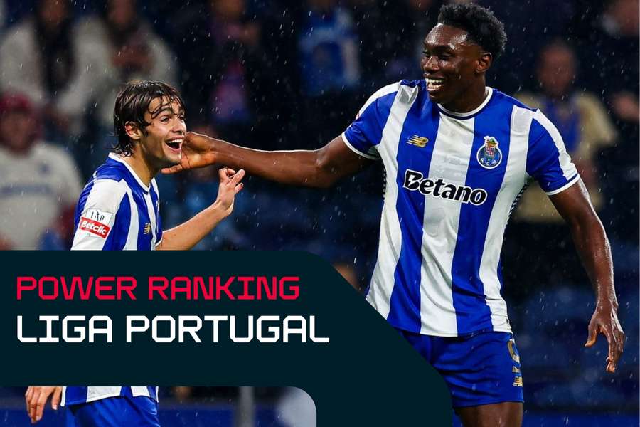 Rodrigo Mora e Samu festejam pelo FC Porto