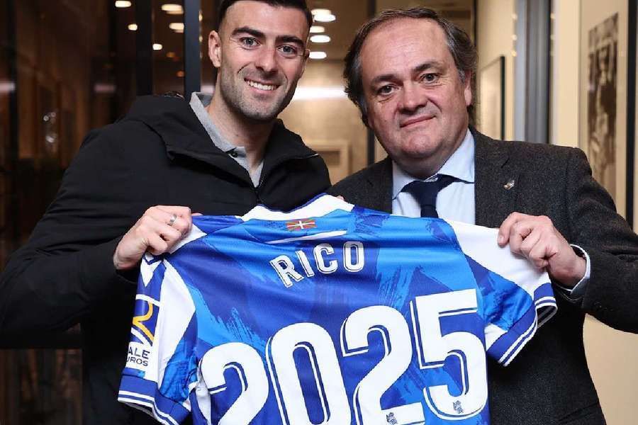 Diego Rico renueva con la Real Sociedad hasta 2025