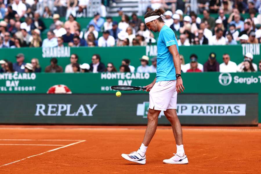 Alexander Zverev war gegen Sinner chancenlos