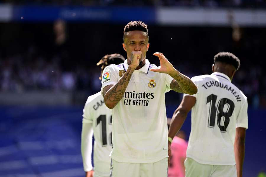 Militao marcó el segundo del Real Madrid