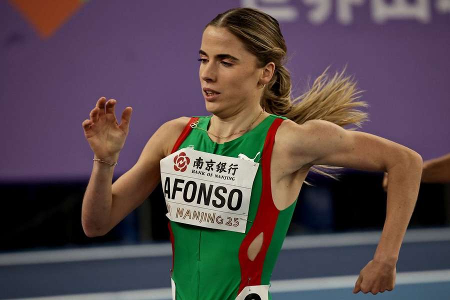Salomé Afonso em Nanjing, na China