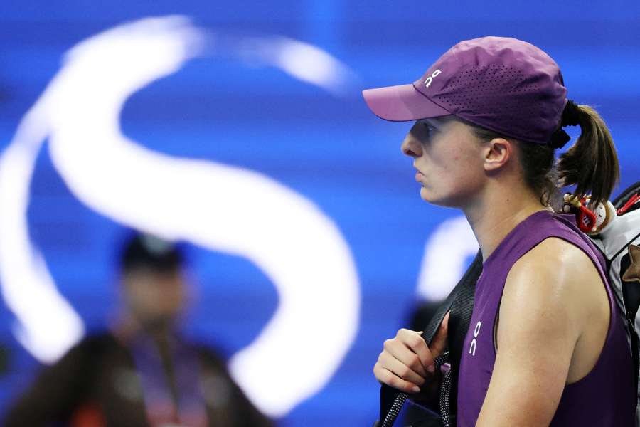 Swiatek is in Wuhan action on Wednesday Swiatek is in Wuhan action on Wednesday