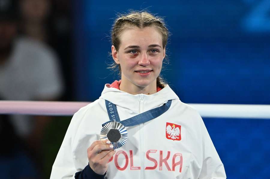 Julia Szeremeta ze srebrnym medalem olimpijskim 