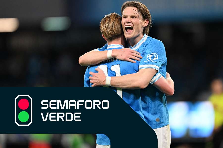 L'esultanza di McTominay